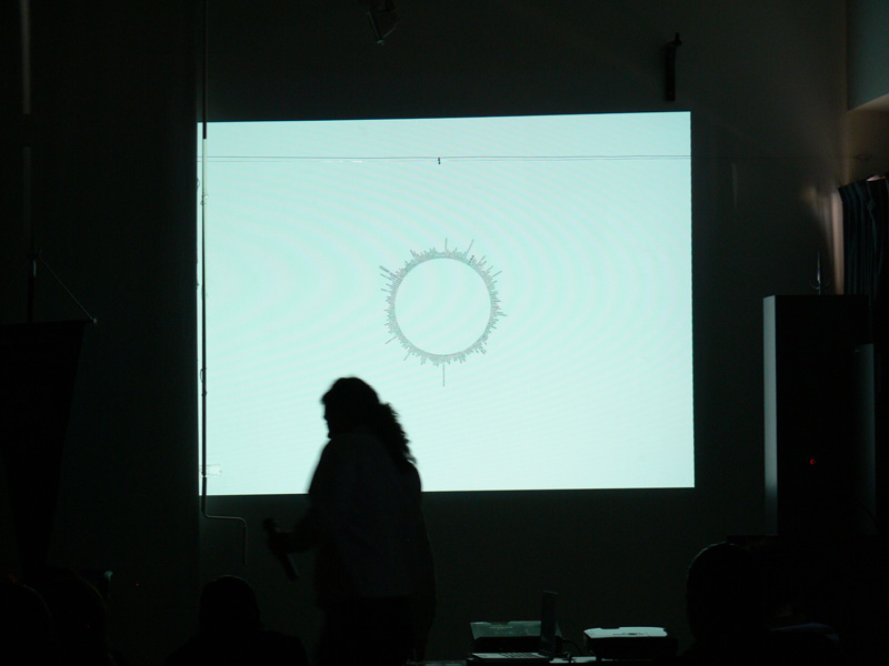 Presentación del procesos de diseño de la interfaz, SIGRADI 2011, Santa Fé. Argentina. Habla Mariano Cataldi.