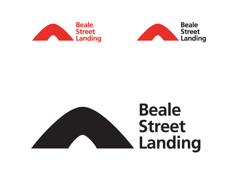 Beale Street Landing. Diseño de marca y señalética para estación fluvial en Memphis, USA. Diseño de marca y aplicaciones: Simplestudio. Diseño industrial: Daniel Callegari.